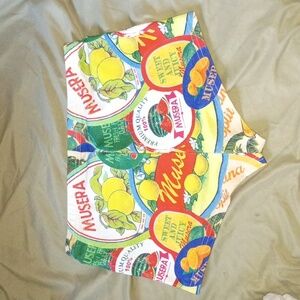 Fruit Print Shorts